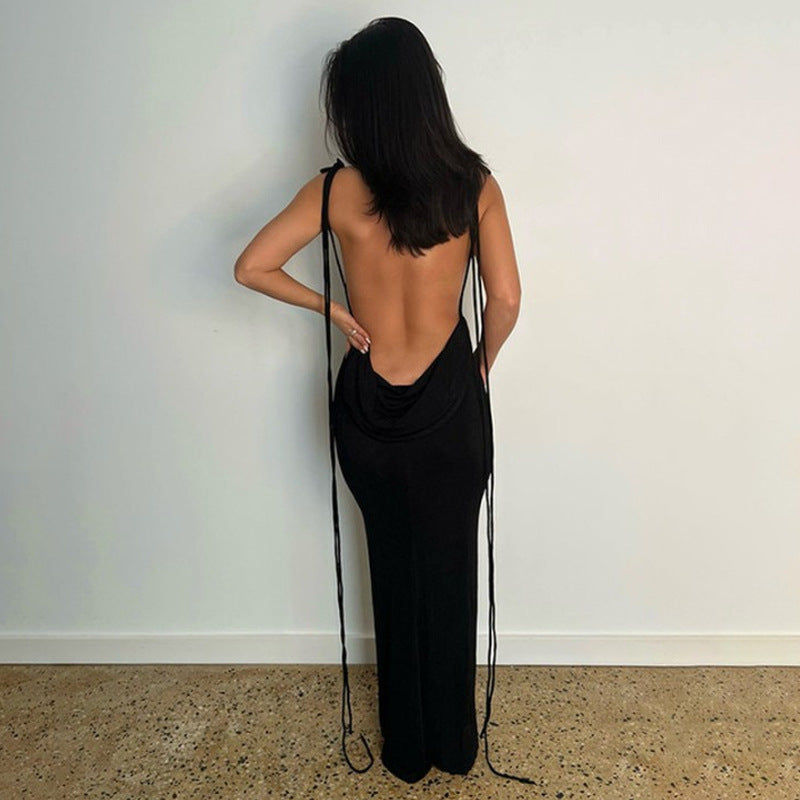 Mabel Halter Maxi Dress-CALLISTARI