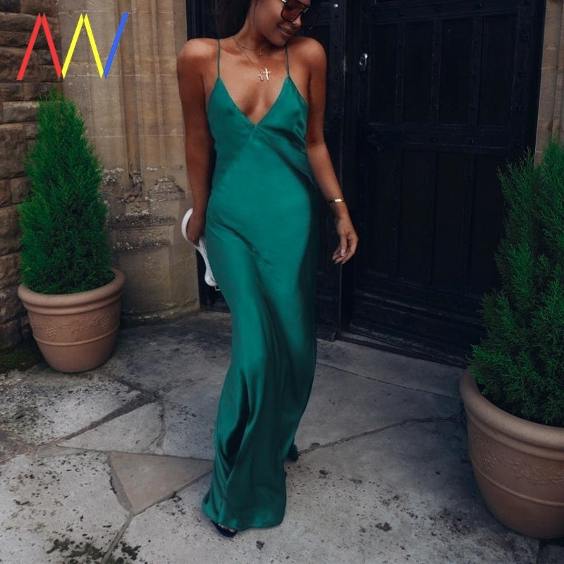 Sabrina Strapless Maxi Dress-CALLISTARI