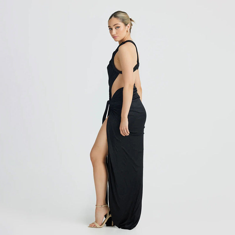 Aphrodite Metallic Cocktail Dress-CALLISTARI