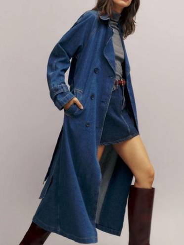Light linen dress with and denim jacket-CALLISTARI