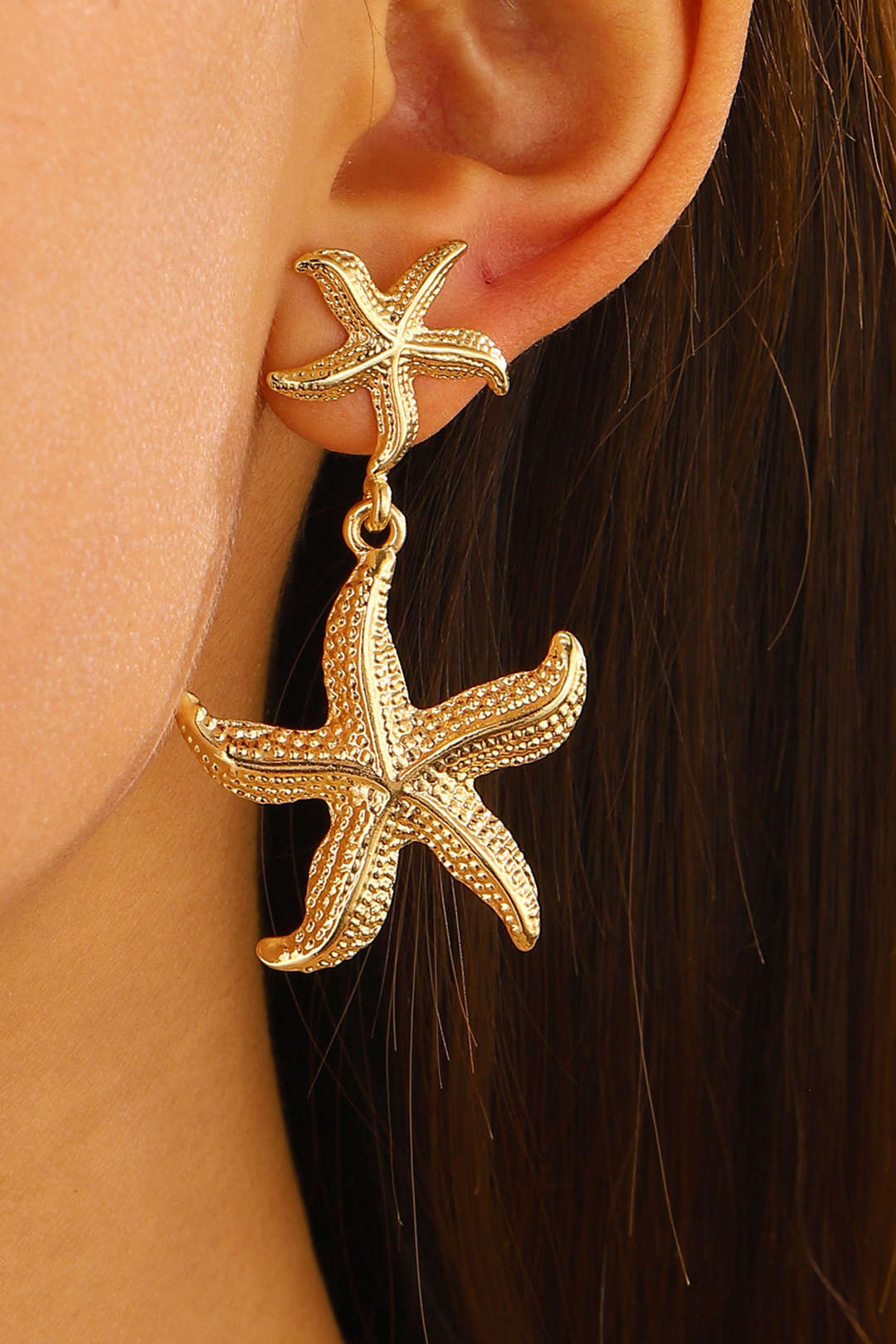 Starfish Pendant Earrings-CALLISTARI
