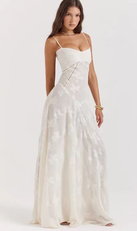 Women's Fashion Tube Top Off Collar Elegant Evening Dress-CALLISTARI