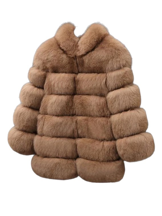 Boss Bubble Faux Fur Coat-CALLISTARI