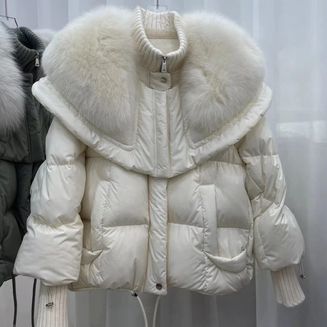 Fur Down Jacket-CALLISTARI