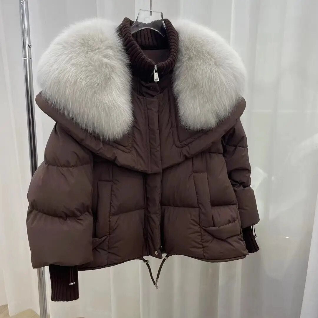Fur Down Jacket-CALLISTARI