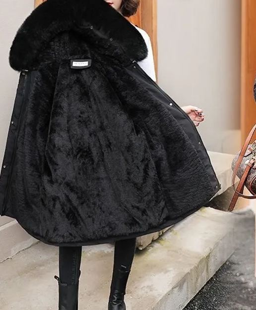 Designer down embroidered jacket