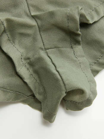 Military Button Cropped Jacket & Pleated Mini Skirt Set