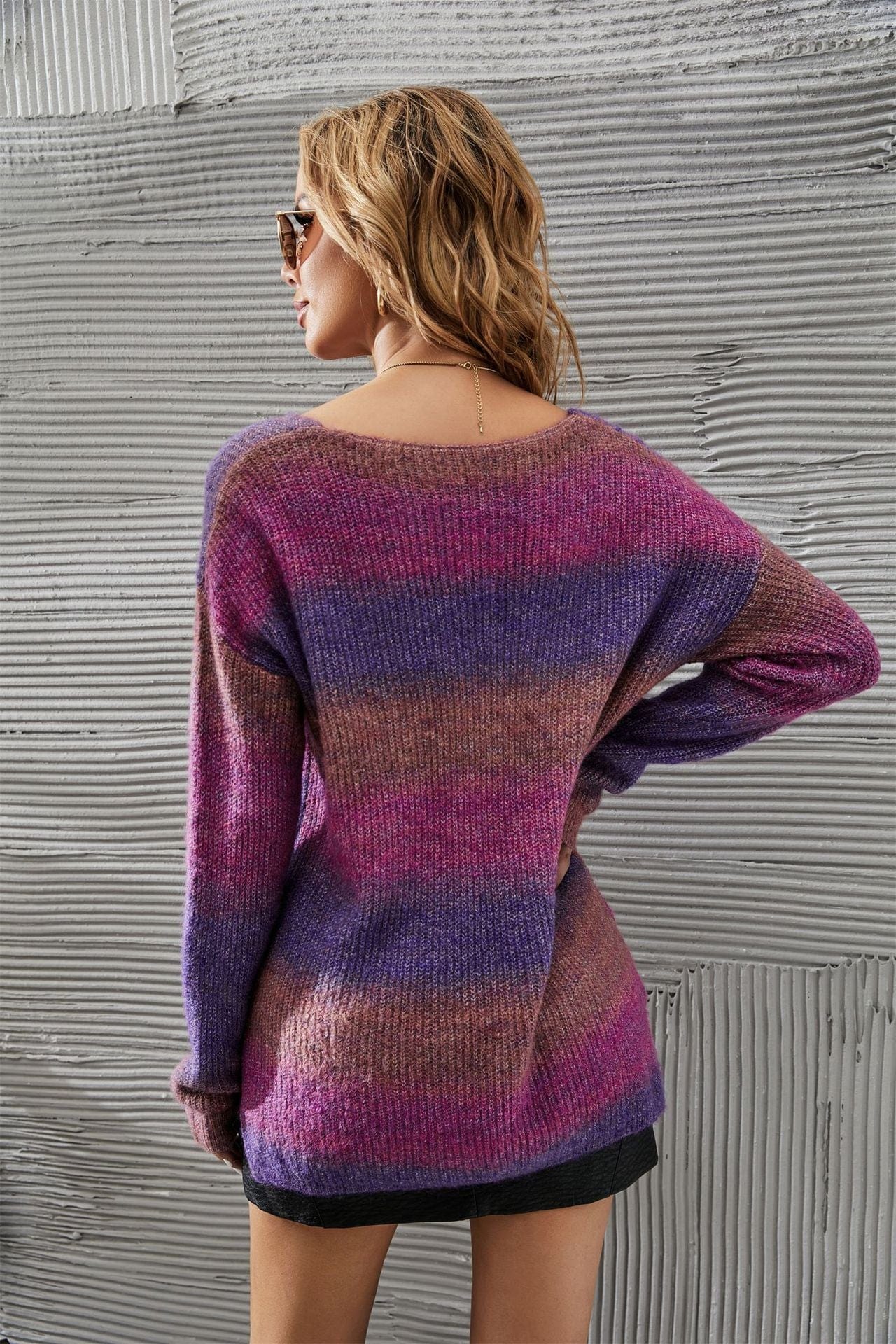 Selene Multicolored Sweater-Mesadic