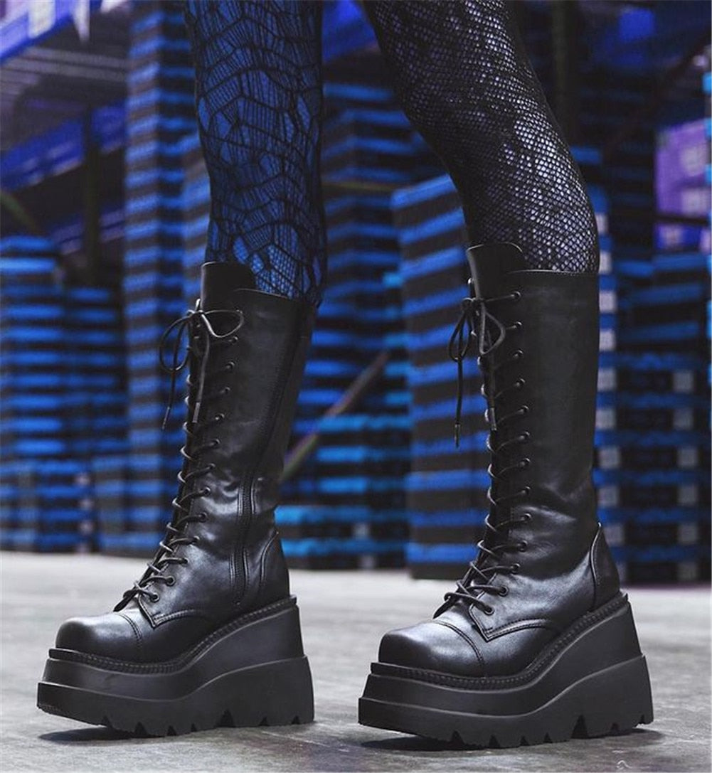 Style High Heels Boots-CALLISTARI