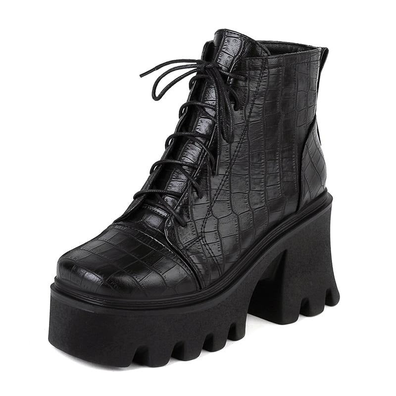 Leather Vanessa Boots-CALLISTARI