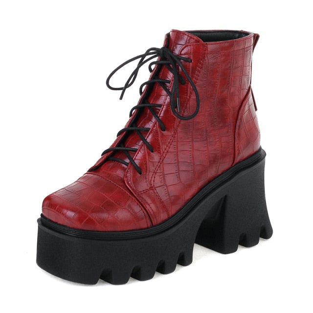 Leather Vanessa Boots-CALLISTARI