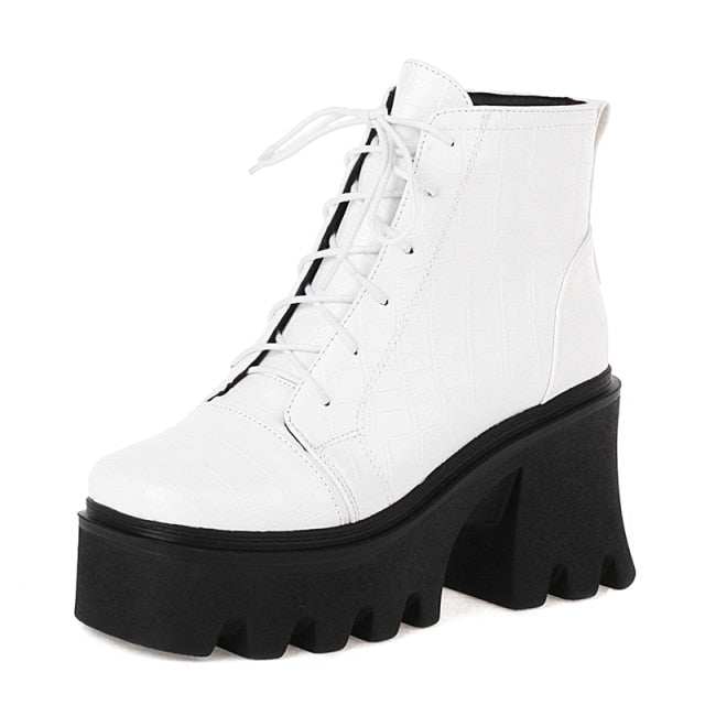 Leather Vanessa Boots-CALLISTARI