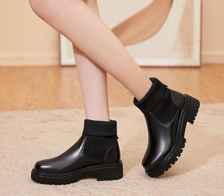 Elastic Martin Boots-CALLISTARI