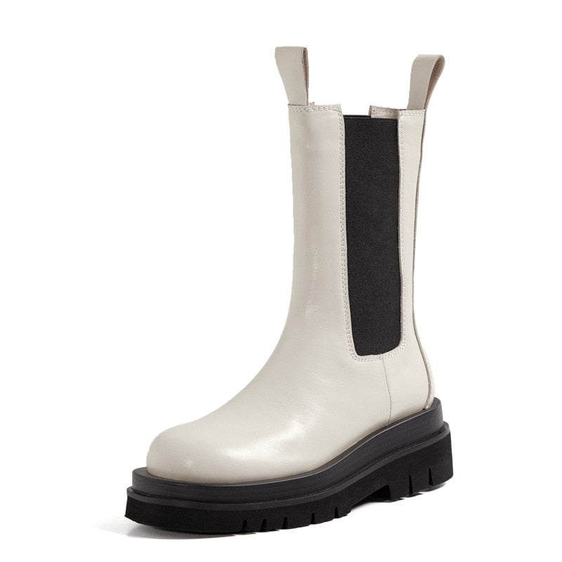 Genuine Leather Velvet Shoes-CALLISTARI