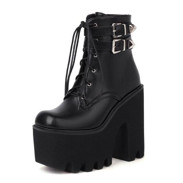 Antonia Platform Boots-CALLISTARI