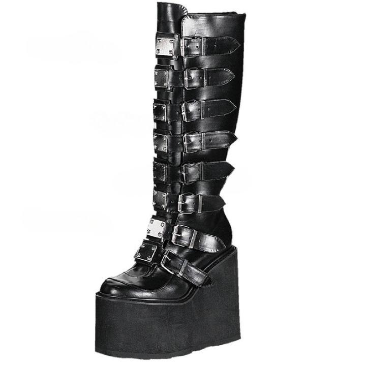 Metal Long Boots-CALLISTARI