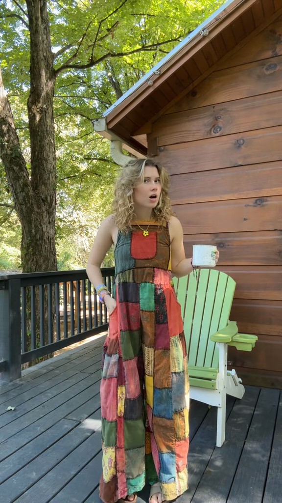 Contrast Linen Jumpsuit