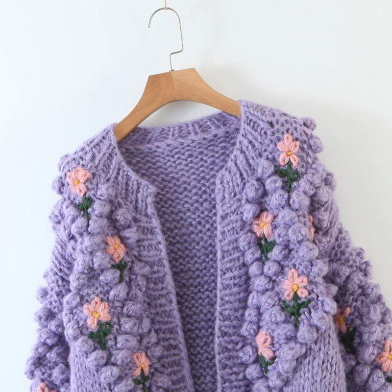 WickedAF Batu Elegant Knitted Cardigan
