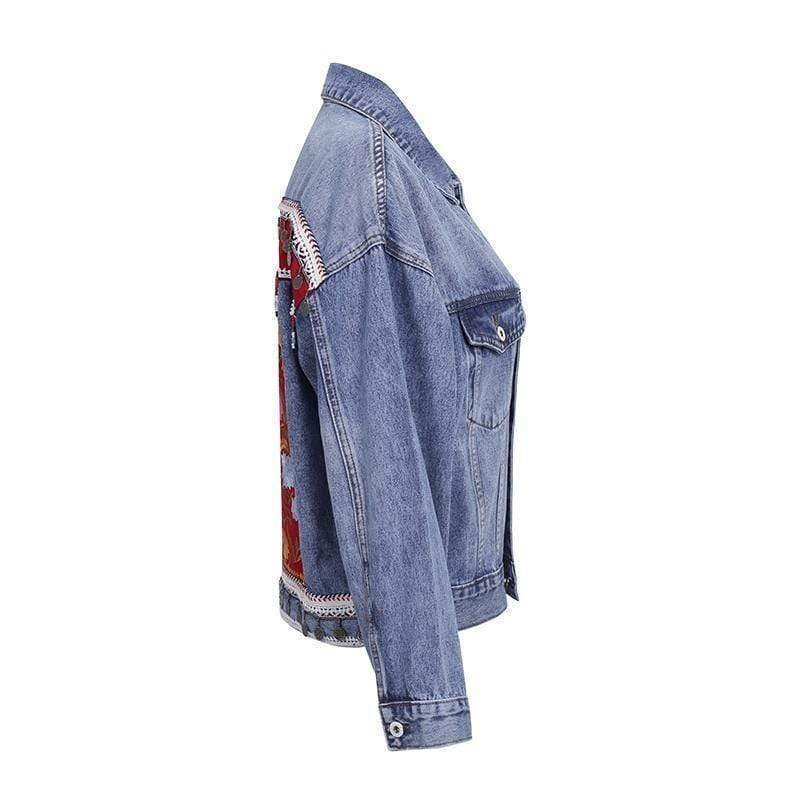 Gypsy Dancer Denim Jacket - wickedafstore