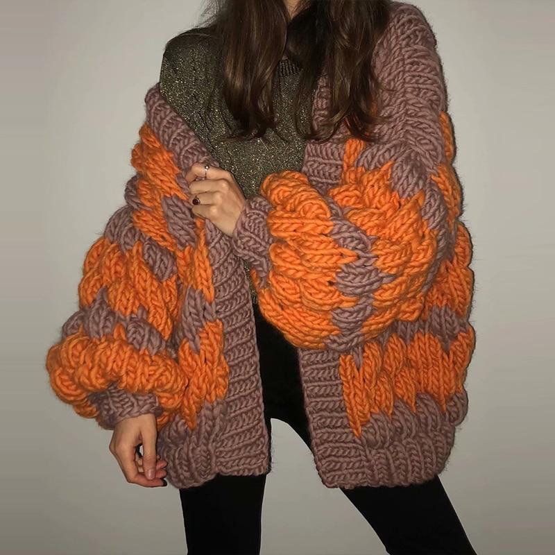 wickedafstore Camila Chunky Cardigan