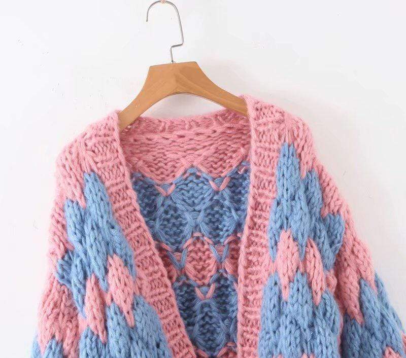wickedafstore Camila Chunky Cardigan