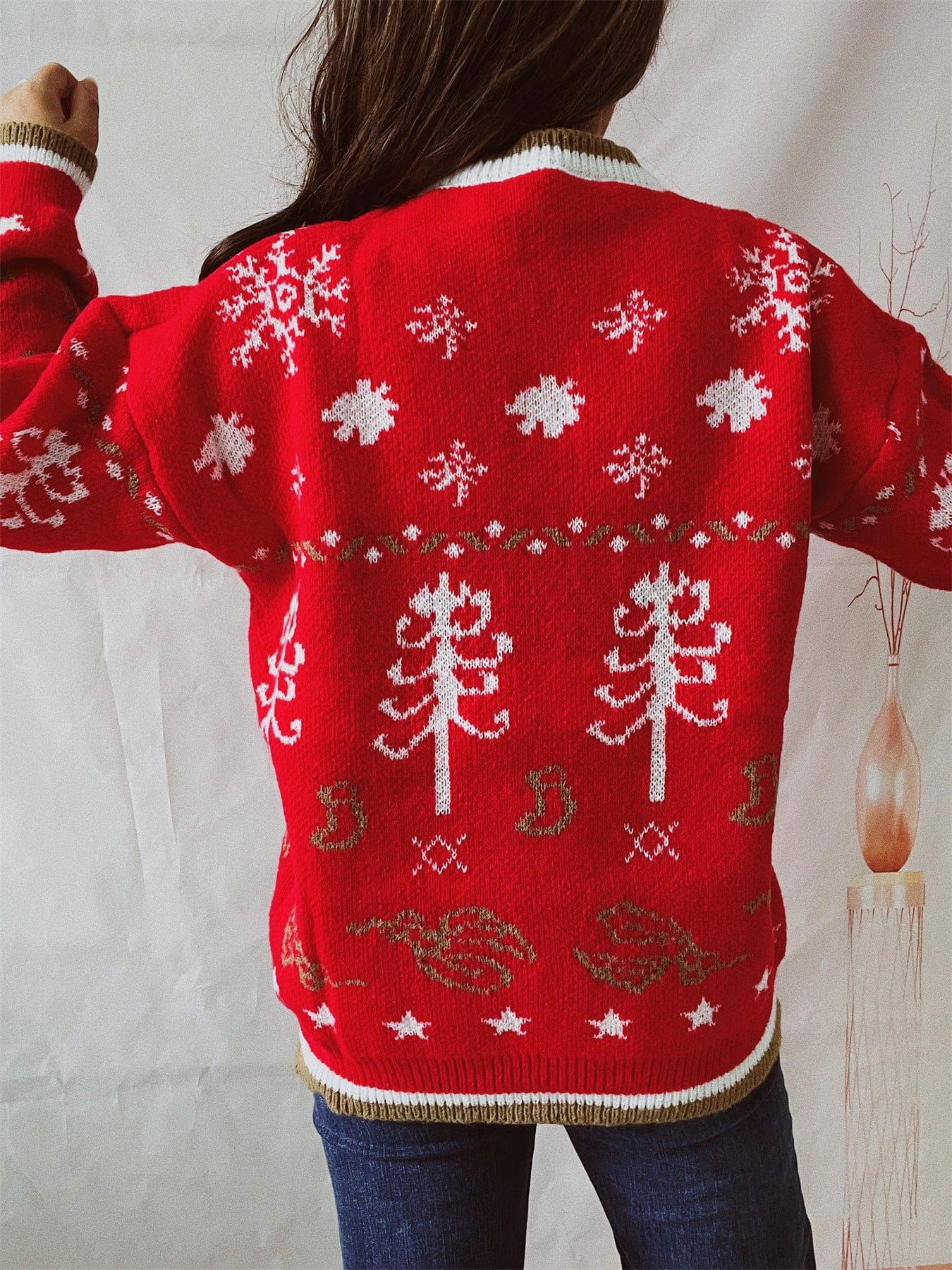 Everyday Happy Christmas Sweater-Mesadic