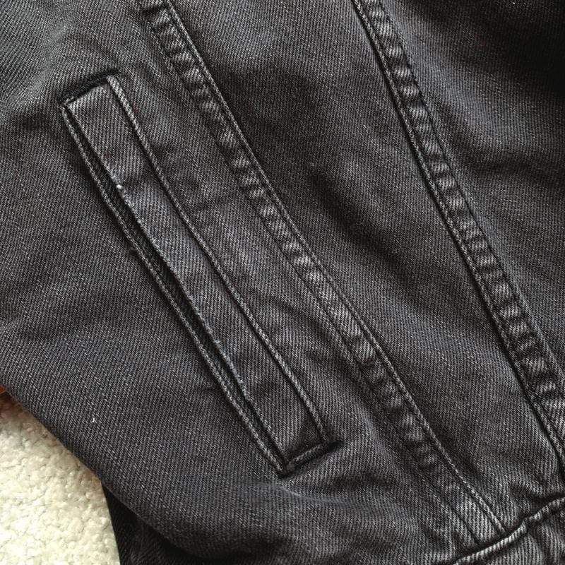 wickedafstore Rainey Embroidered Denim Jacket