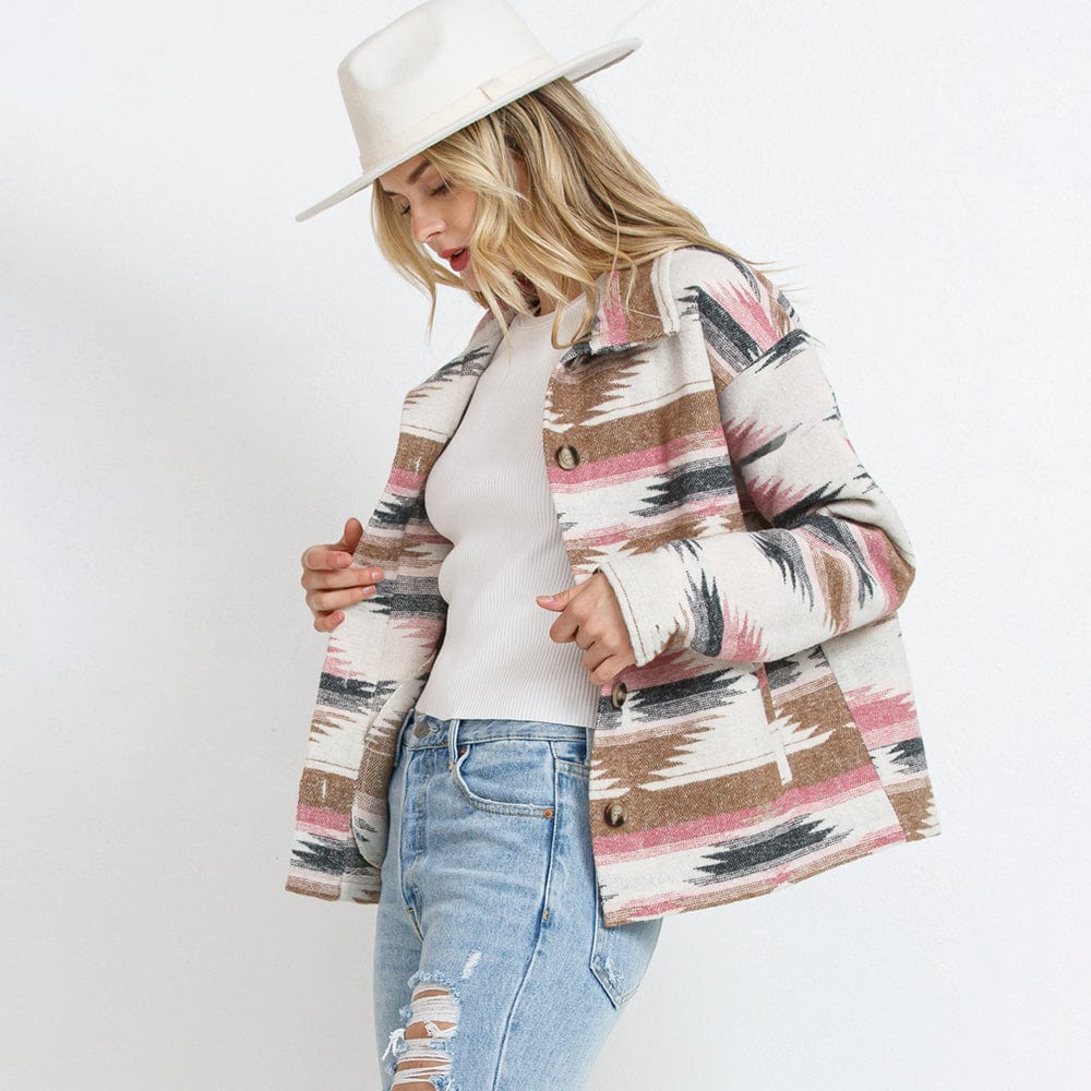 Claudine Aztec Boho Jacket-CALLISTARI