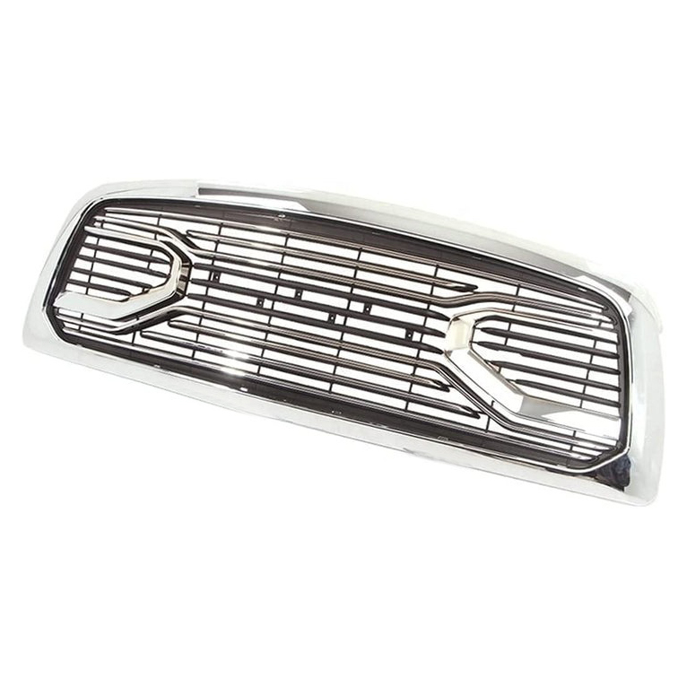 For 2009-2012 Dodge Ram 1500 Front Grille Big Horn Style Grill Chrome with Letter
