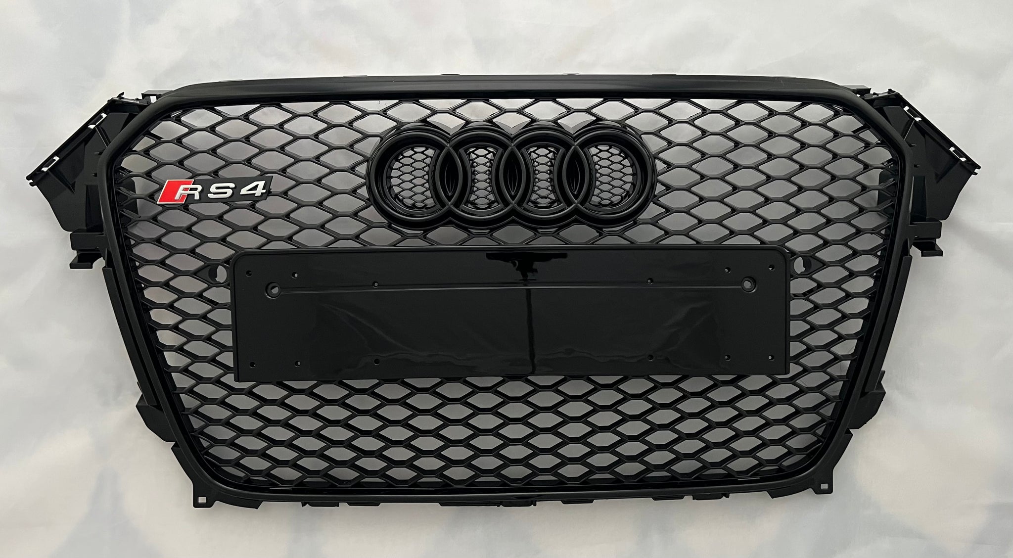 For 2013-2015 Audi A4 S4 B8.5 Grill RS4 Style Front Grille Honeycomb Radiator