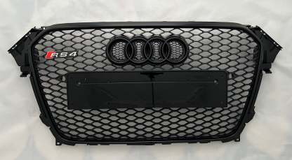 For 2013-2015 Audi A4 S4 B8.5 Grill RS4 Style Front Grille Honeycomb Radiator