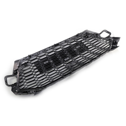 For 2020-2022 Audi A4 S4 B9.5 RS4 Style Front Grille Honeycomb Grill Gloss Black