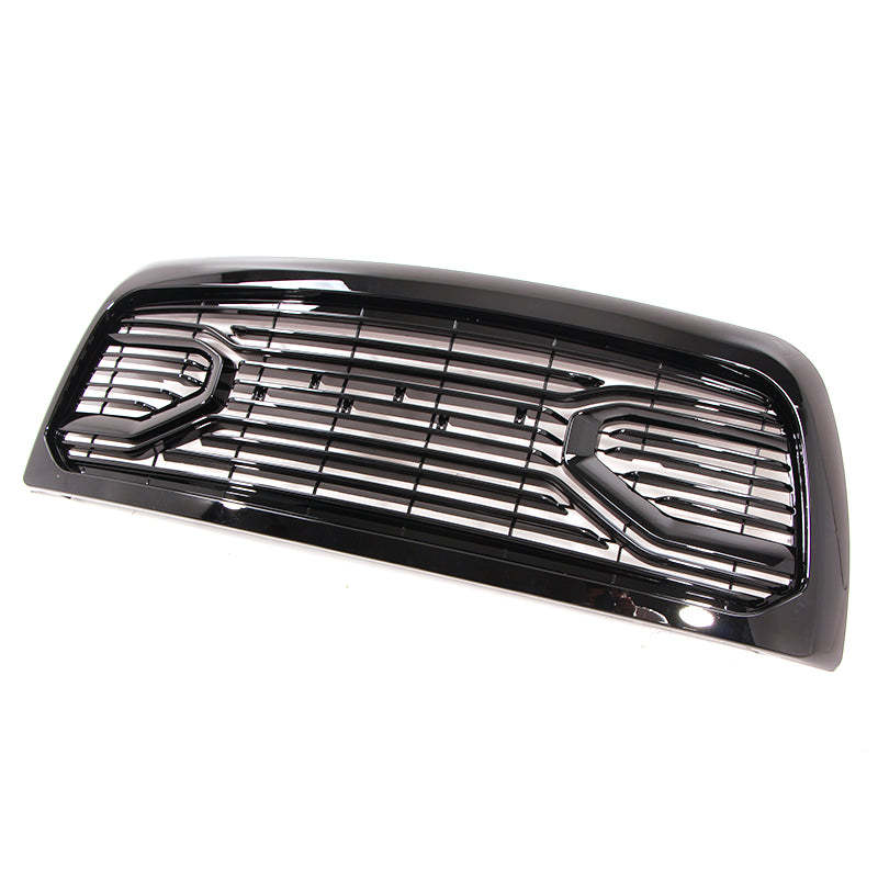 For 2013-2018 Dodge Ram 2500 3500 Grill Big Horn style Front Grille Gloss Black + Chrome Letter