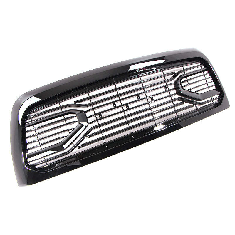 For 2013-2018 Dodge Ram 2500 3500 Grill Big Horn style Front Grille Gloss Black + Chrome Letter