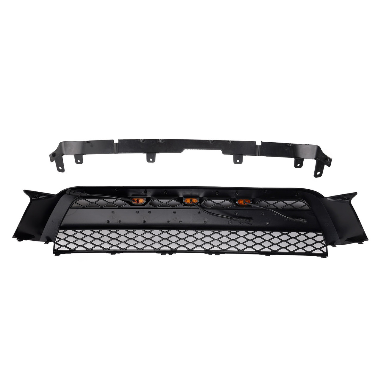 For 2010-2013 Toyota 4Runner Grill Pro Trd Front Grille Mesh with LED Light & Letters