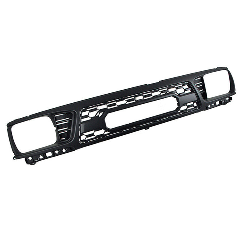For 1995 1996 Toyota Tacoma Front Grill Upper Grille With Letters Matte Black