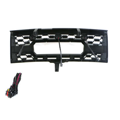 For 1996-2002 Toyota 4Runner Grill Front Grille Mesh with LED Light & Letters