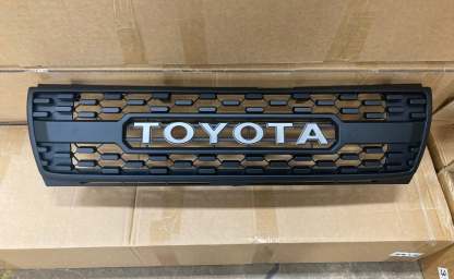 For 1997-2000 Toyota Tacoma Front Grill Grille With Letters Matte Black