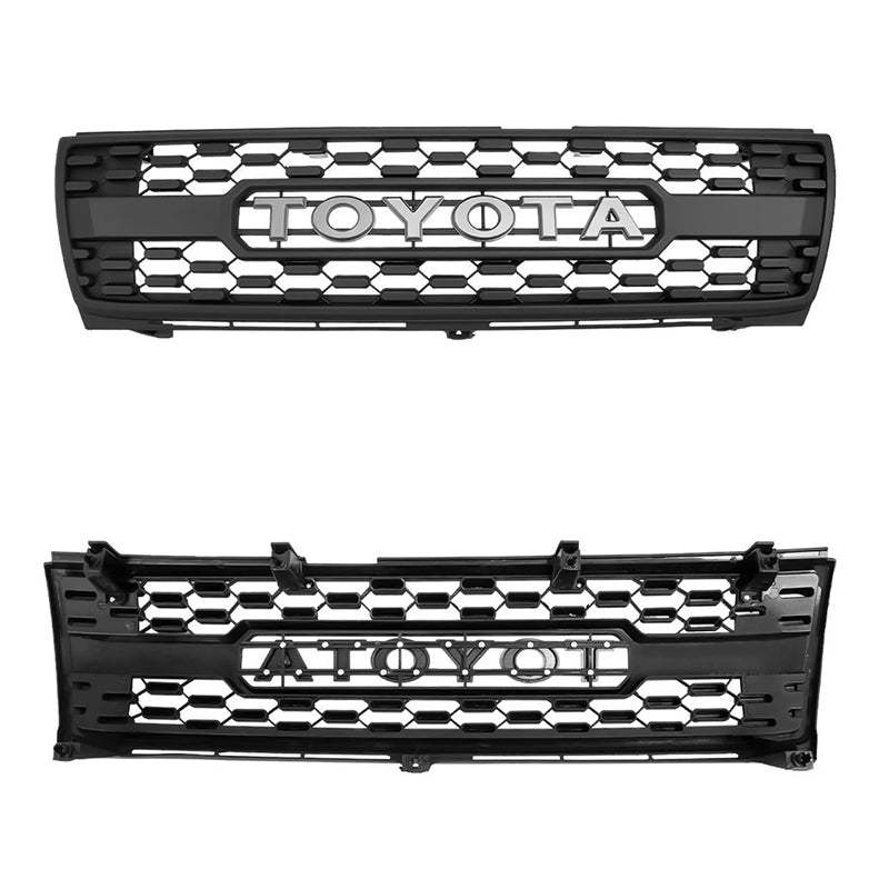 For 1997-2000 Toyota Tacoma Front Grill Grille With Letters Matte Black