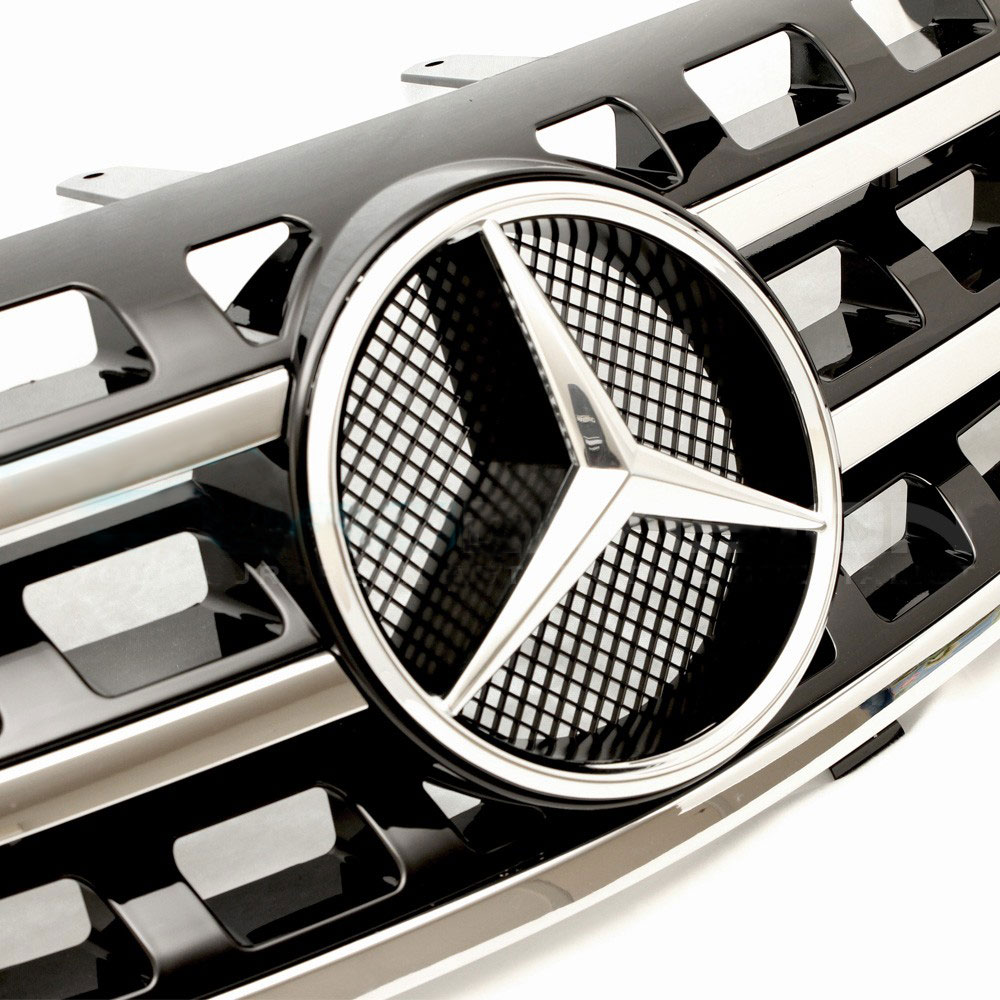 For 2005-2008 Mercedes Benz W164 ML-Class ML320 ML350 ML550 Grill Front Grille With Emblem