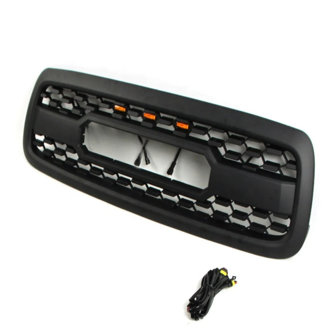 For 2000-2002 Toyota Tundra Grill Front Grille Mesh with LED light & Letters