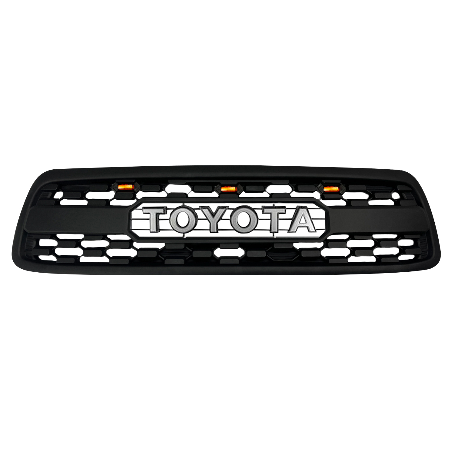 For 2000-2002 Toyota Tundra Grill Front Grille Mesh with LED light & Letters