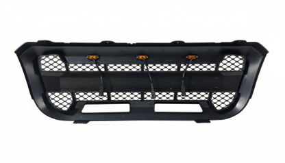 For 2004-2011 Ford Ranger Raptor Style Grill Front Bumper Matte Black Grille W/ LED Light