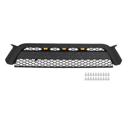 For 2010-2013 Toyota 4Runner Grill Front Grille Mesh with LED Light & Letters