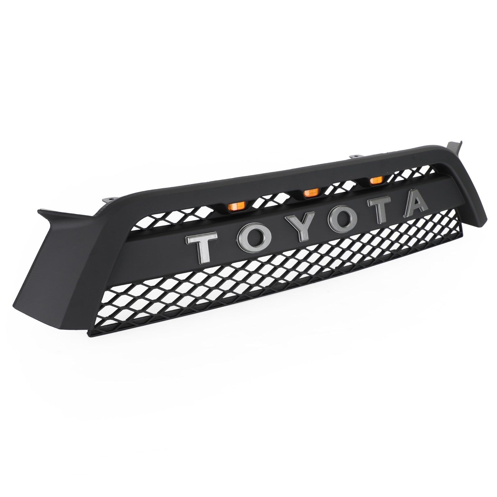 For 2010-2013 Toyota 4Runner Grill Front Grille Mesh with LED Light & Letters