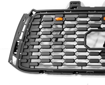 For  2010-2013 Toyota Tundra Grill Front Grille Mesh with LED light & Letters