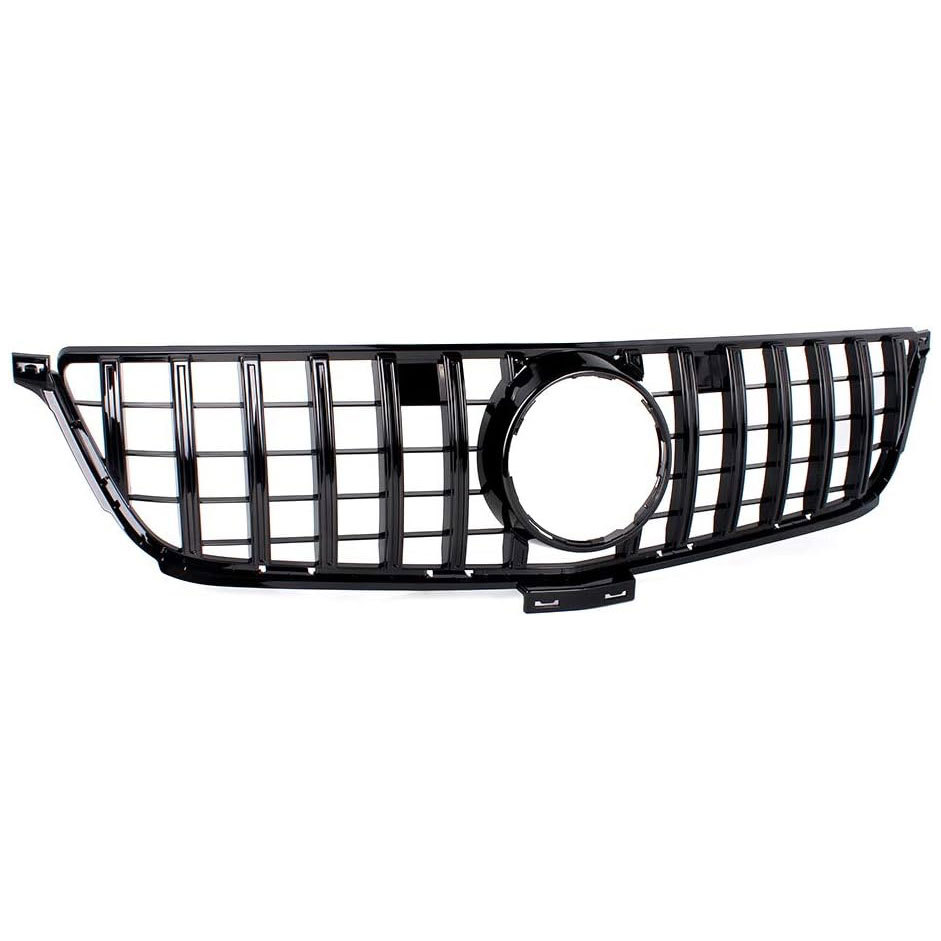 For 2012-2015 Mercedes Benz W166 ML-Class ML350 ML400 ML550 GTR Style Front Grill Gloss Black