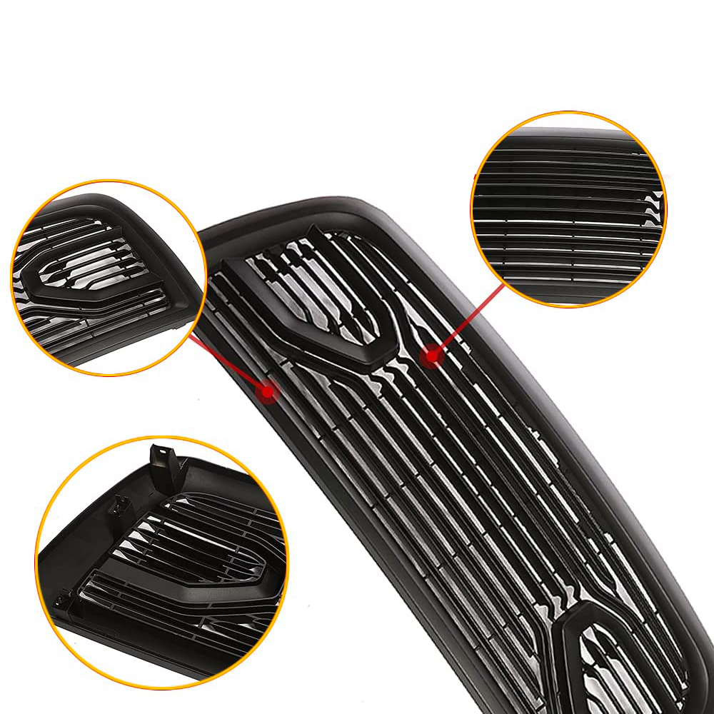 For 2013-2018 Dodge Ram 2500 3500 Grille Big Horn Style Front Grill with Letter