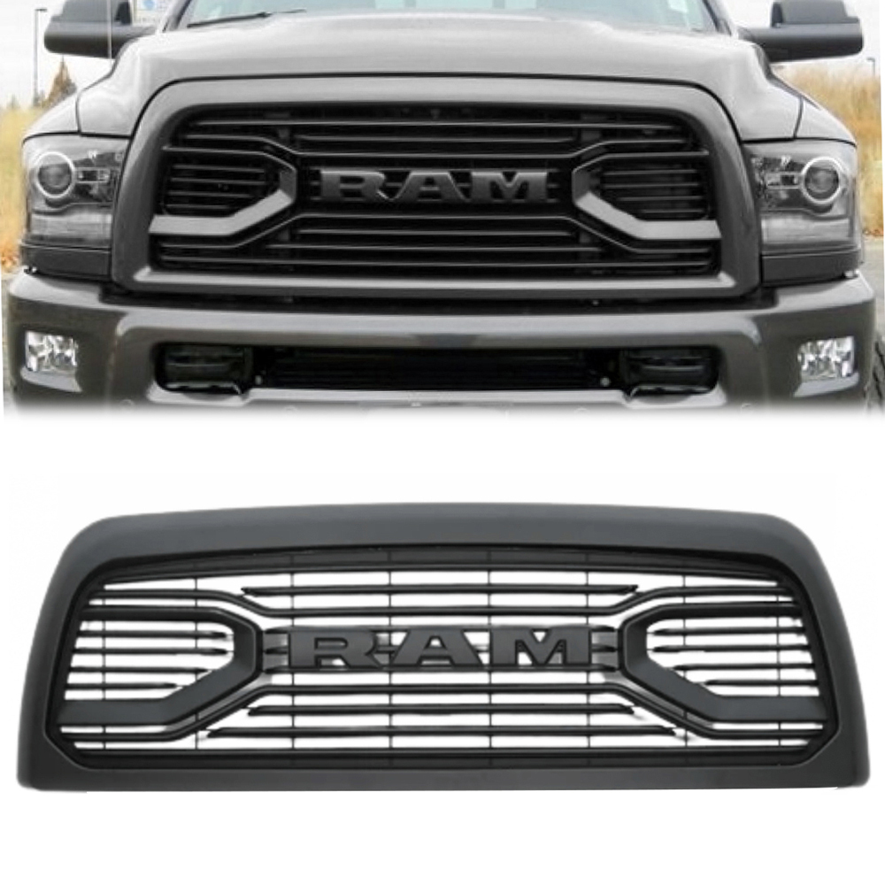 For 2013-2018 Dodge Ram 2500 3500 Grille Big Horn Style Front Grill with Letter