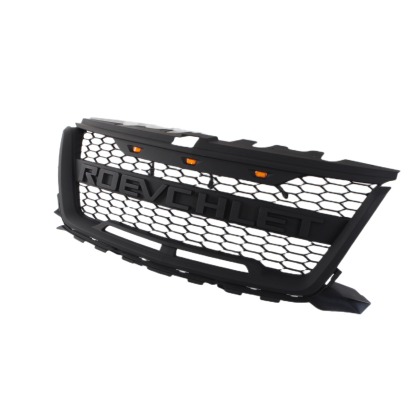 For 2016-2020 Chevrolet Colorado Front Grille Grill Mesh With Light Matte Black